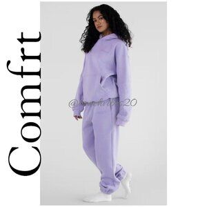 COMFRT Pastel Hoodie Lavender Small NWT